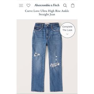 Abercrombie Curve Love Jeans